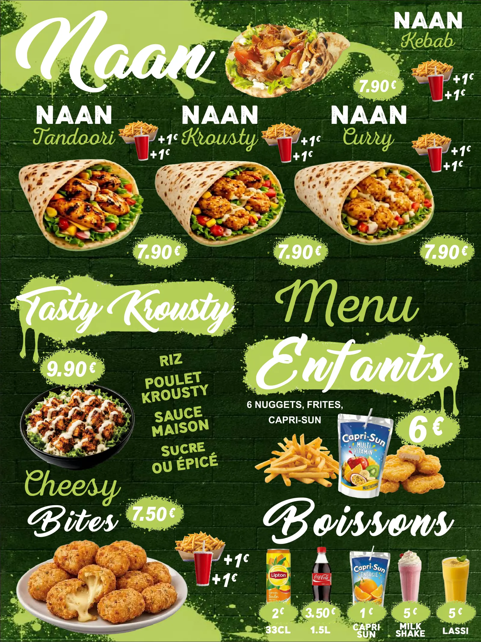 Menu BKC Pizza Factory - page 3 sur 4