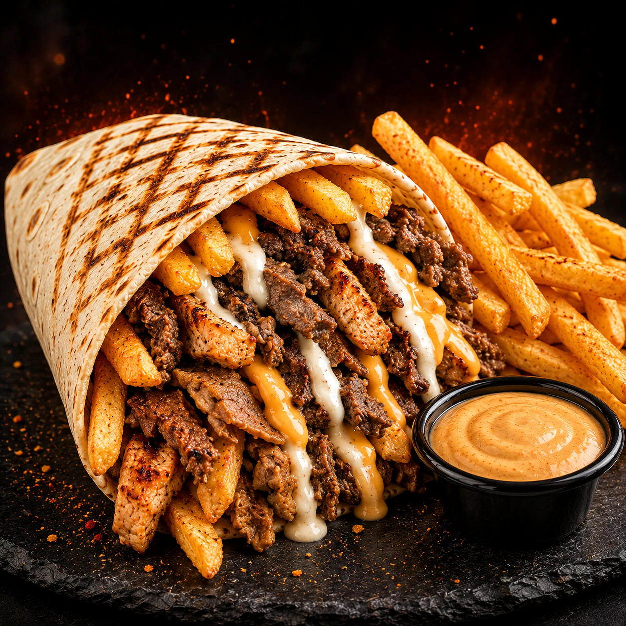 Tacos 3 viandes